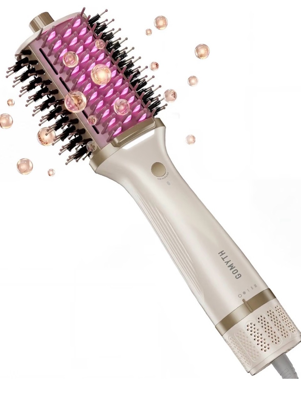 5-in-1 blow dryer brush with heated comb